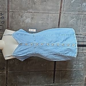 Denim dress